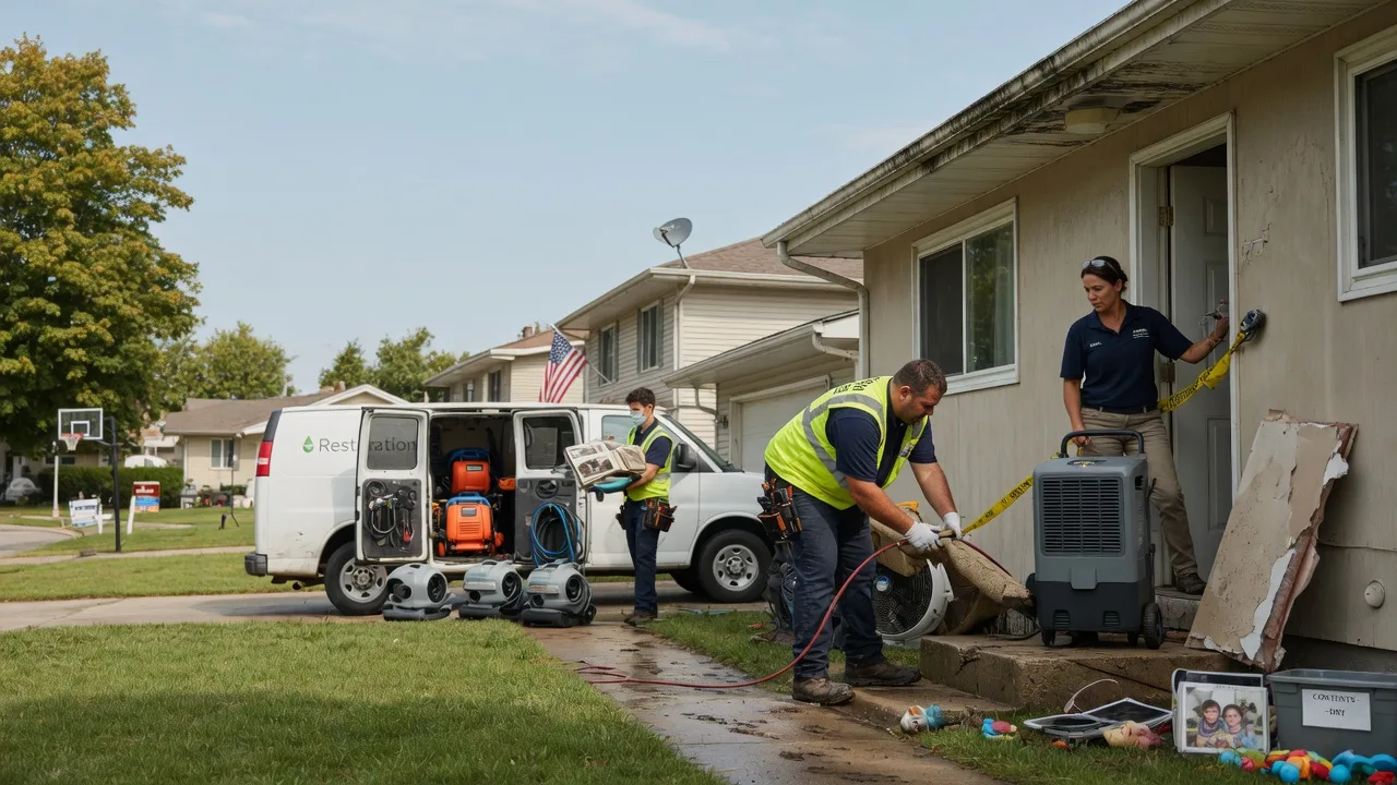 Water Damage Restoration in Sardinia, OH near me